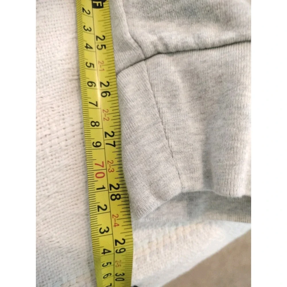 True Religion Men's Classic Logo Jogger Sweatpant Grey Heather Large L Y2K